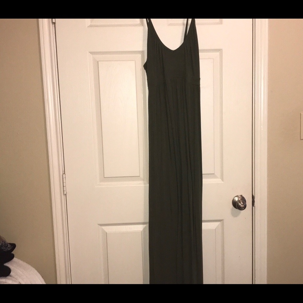 Olive colored Maxi